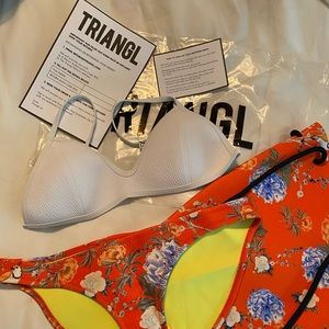 Triangl bikini set